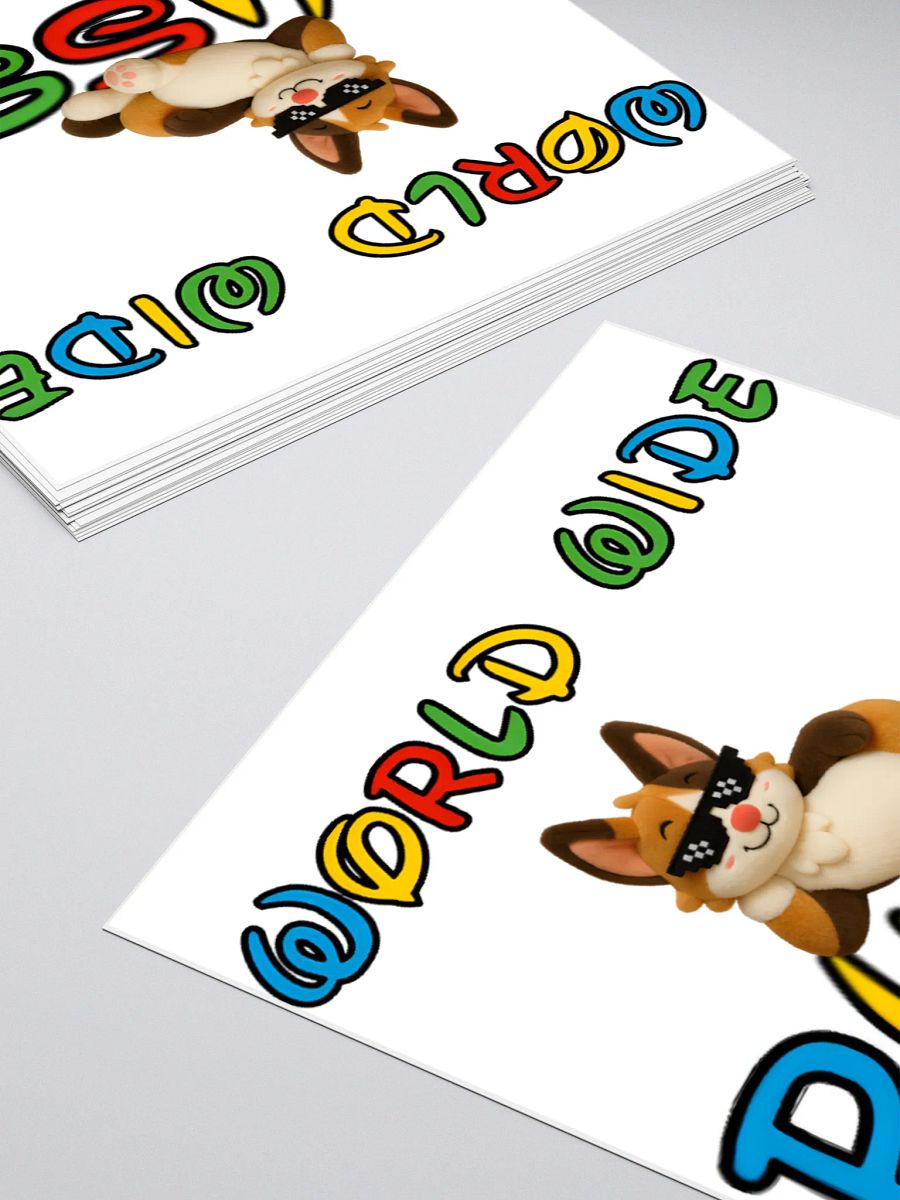 World Wide Pussy Sticker Set product image (4)