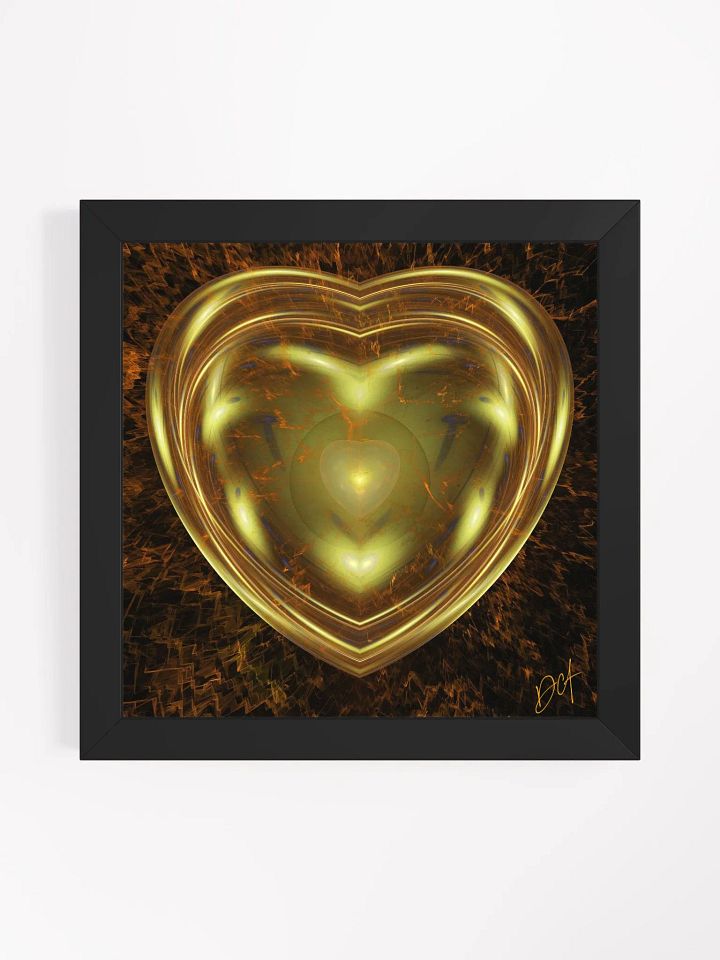 Ember Heart - Framed Matte Poster product image (1)