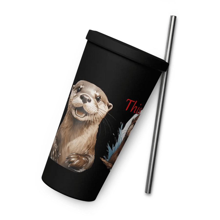 This Otter Do - Insulated Tumbler with a Straw product image (9)