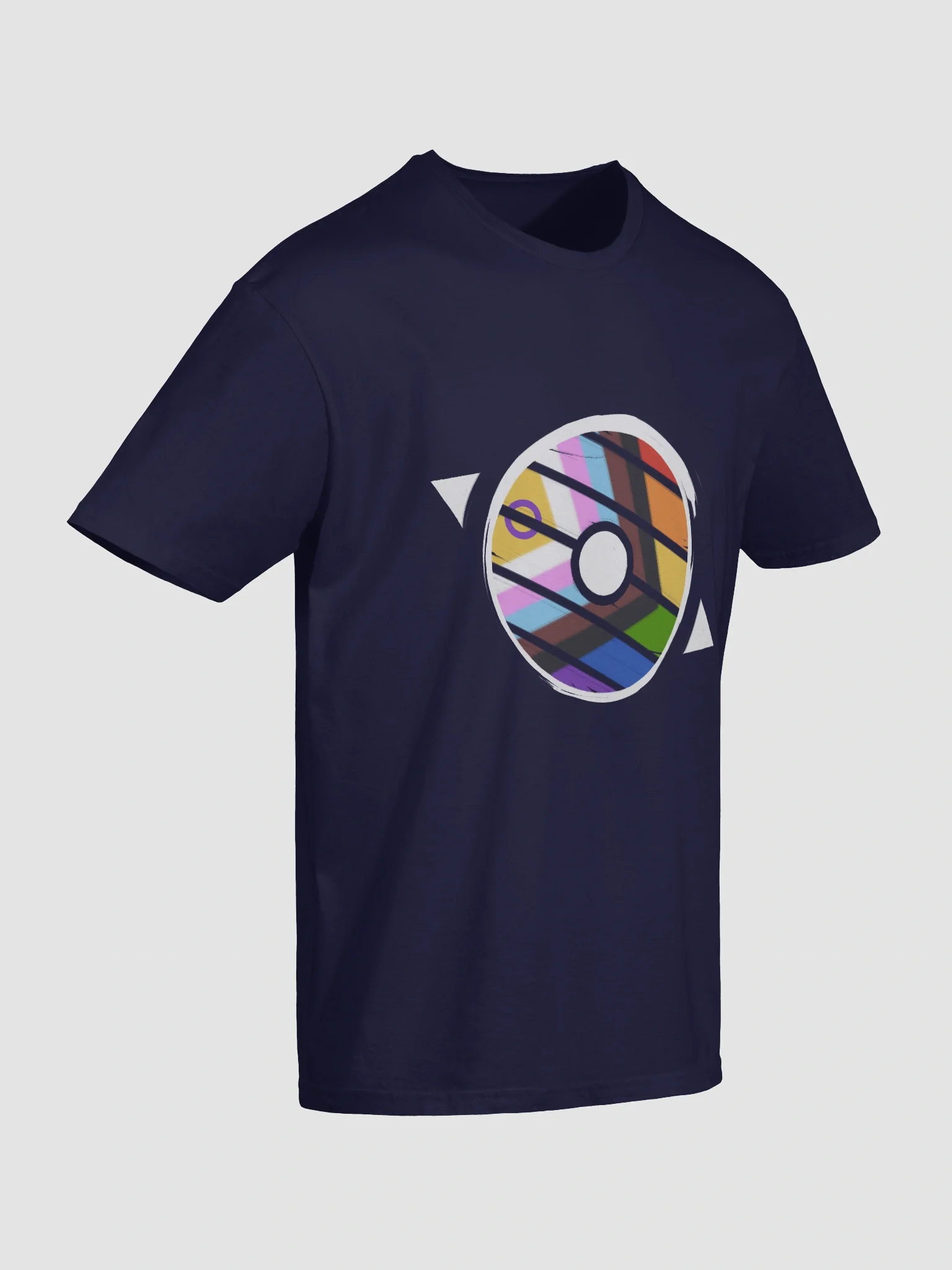 Rainbow Shieldwall Unisex Tee Big Shield product image (28)