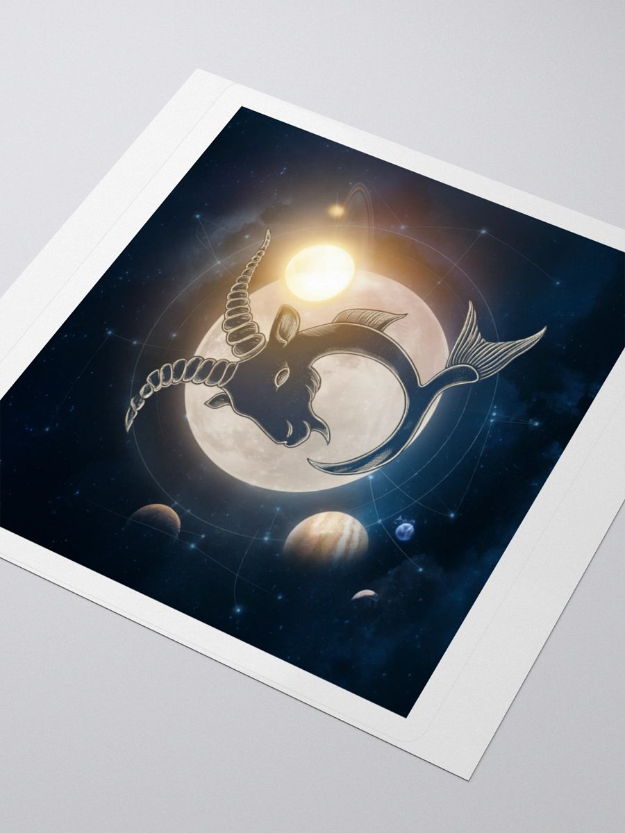 Capricorn Celestial Sign Sticker product image (9)