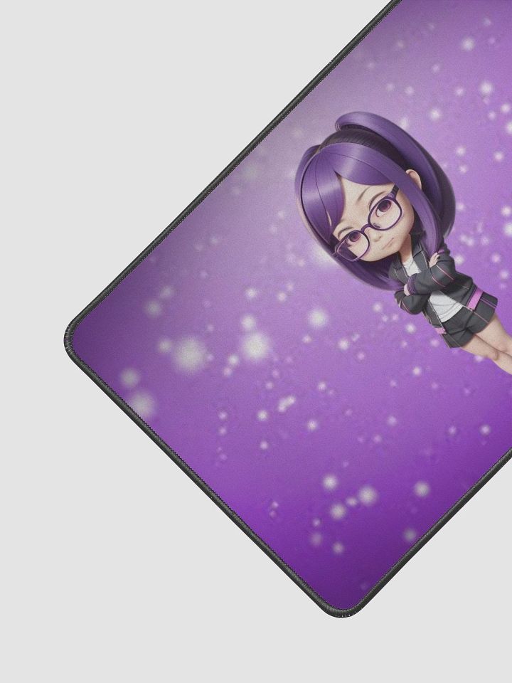 (Purple CHIBI) K Desk Mat 12" x 18" product image (2)