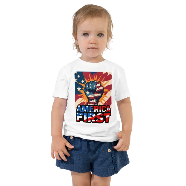 Toddler T-Shirt: America First product image (3)
