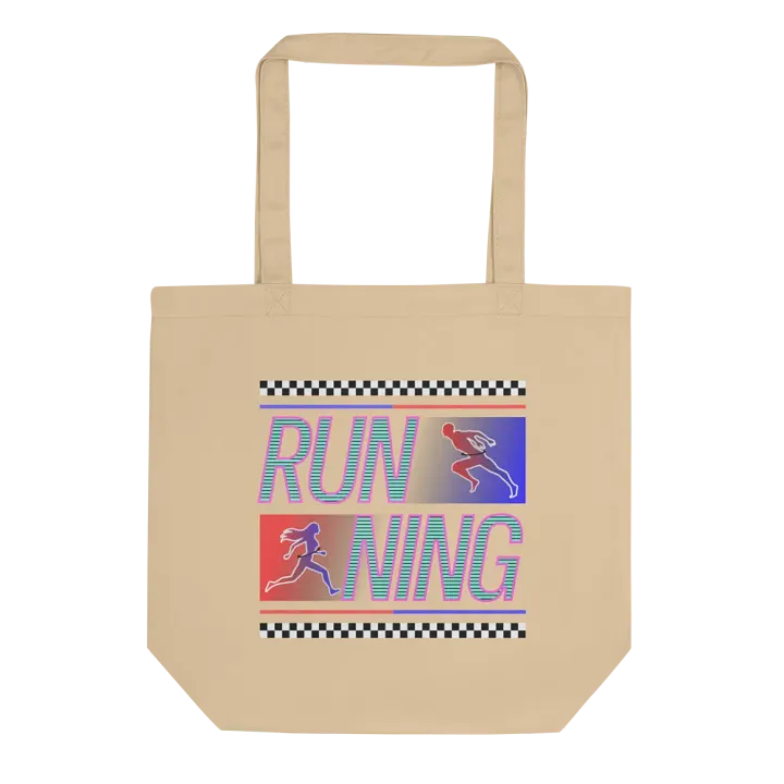 Running Stripes with Style Eco Tote Bag product image (1)