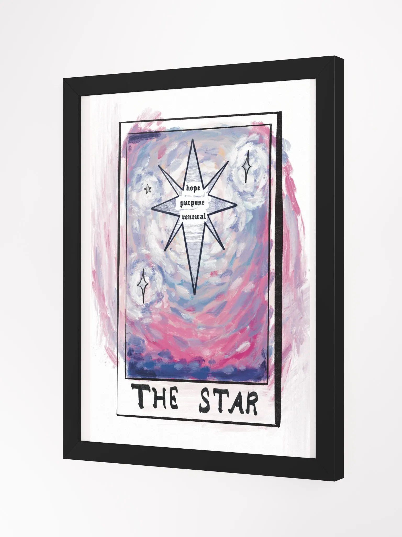 The Star Tarot Framed Art Print product image (2)