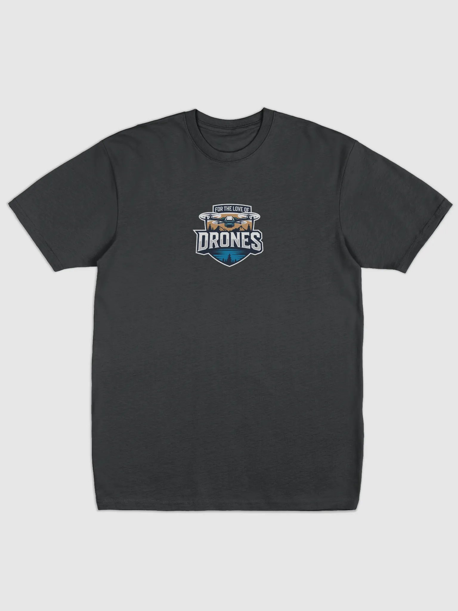 "ForThe Love Of Drones" Emblem Tee product image (1)