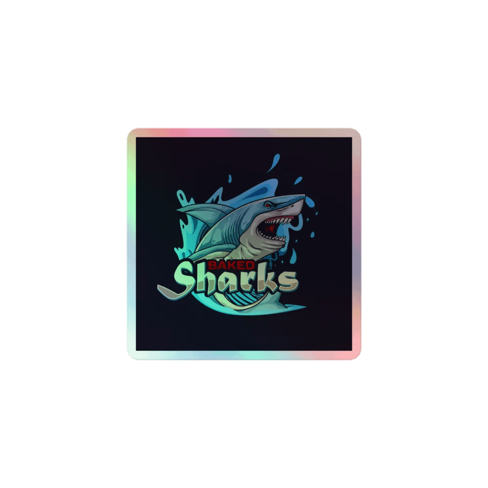 Baked Holographic Sticker product image (1)