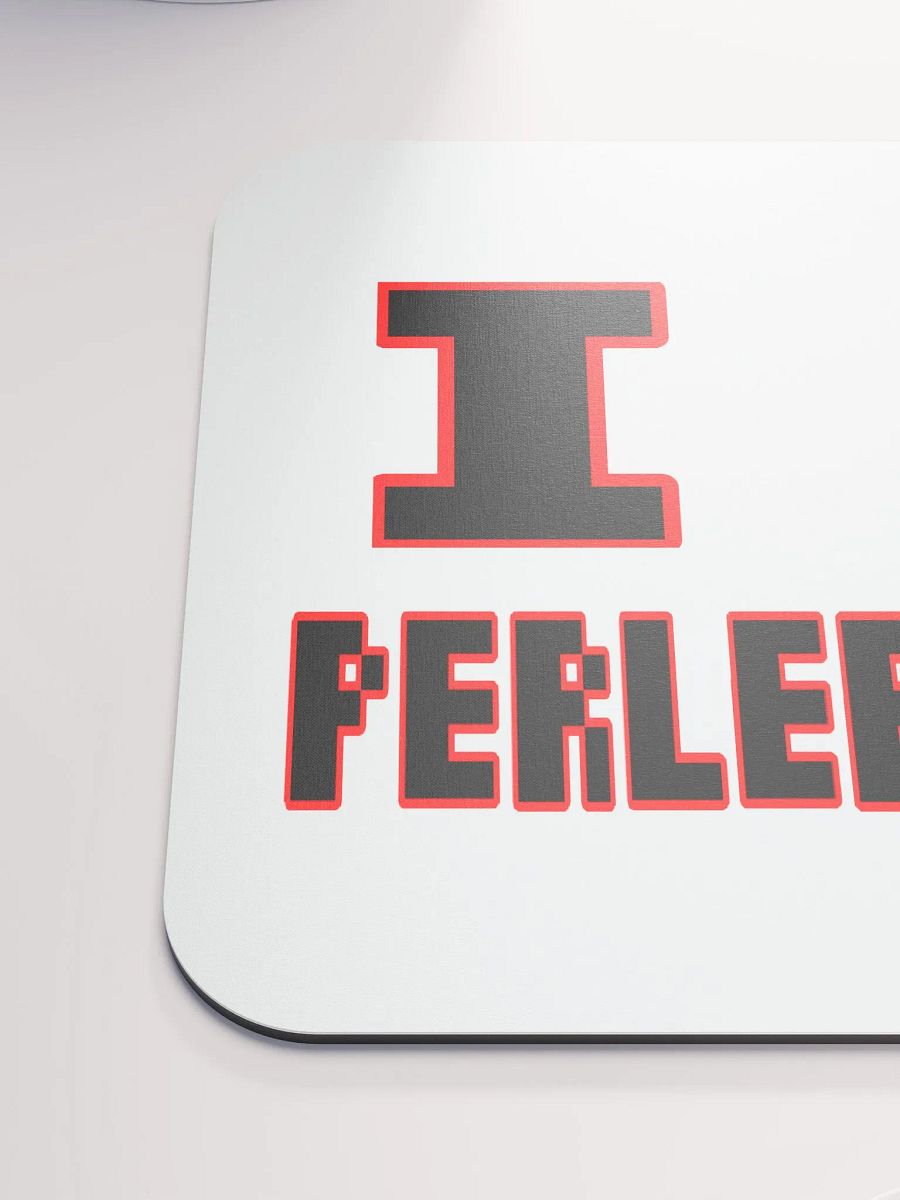 I Heart Perler Bead 2 Mouse Pad product image (6)