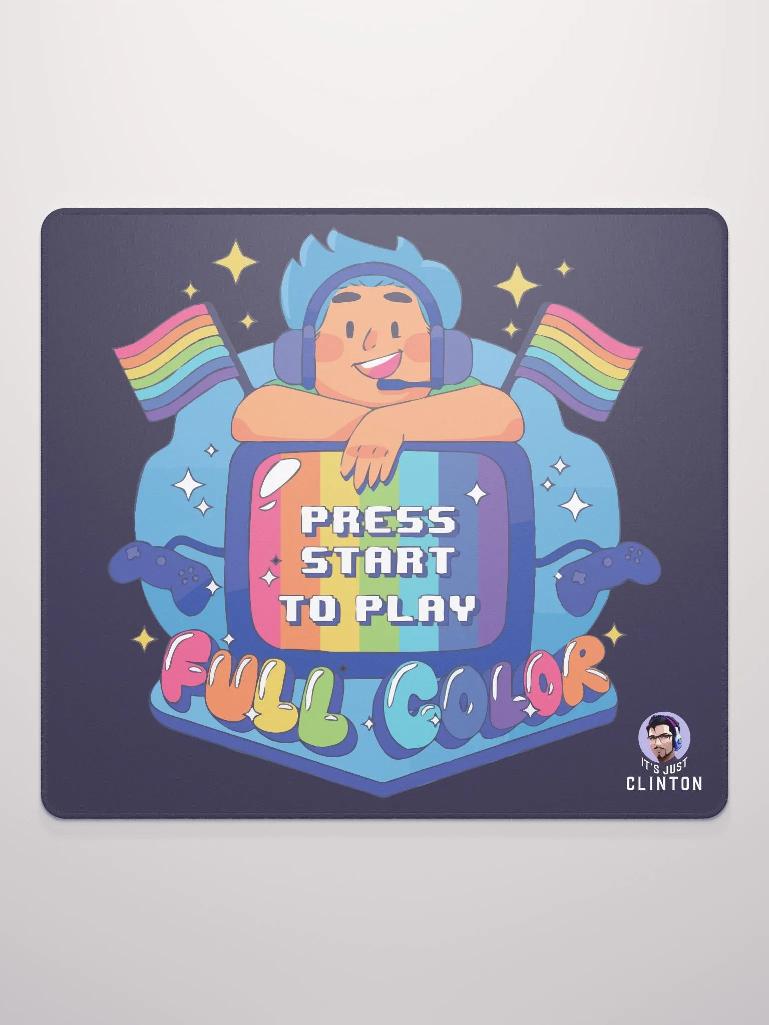 Press Start Mouse Pad product image (1)