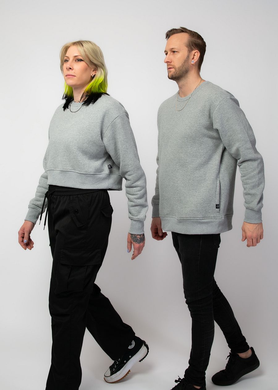 Heathered Fog Crewneck product image (6)