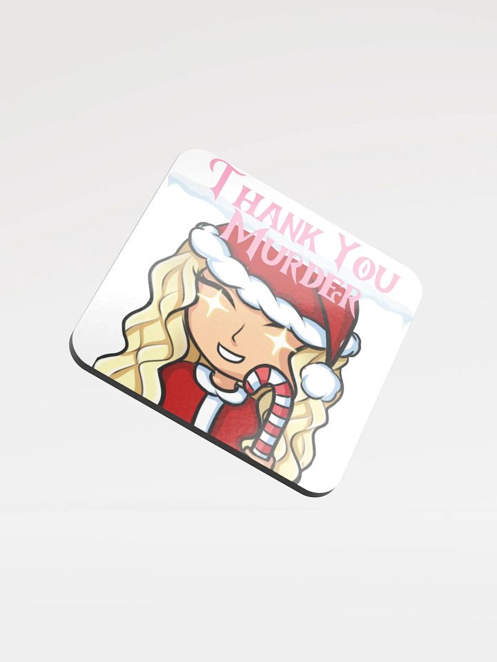 Thank u Murder Xmas Coaster product image (1)
