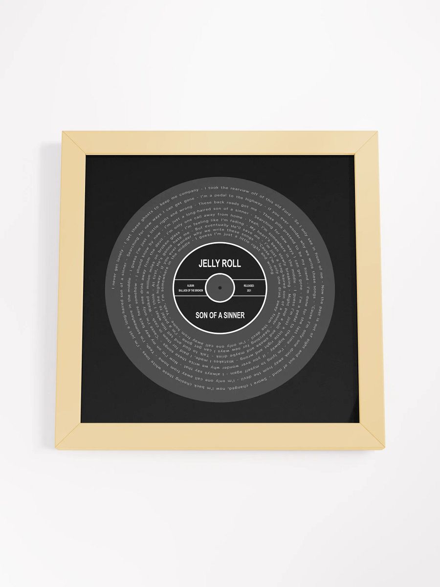 Jelly Roll - Son of a Sinner Vinyl Poster product image (59)