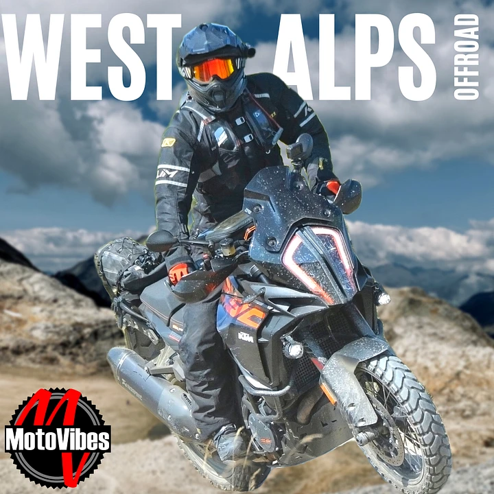 12 DAYS WEST ALPS ON-/OFF-ROAD Tour Book & GPX Data product image (1)