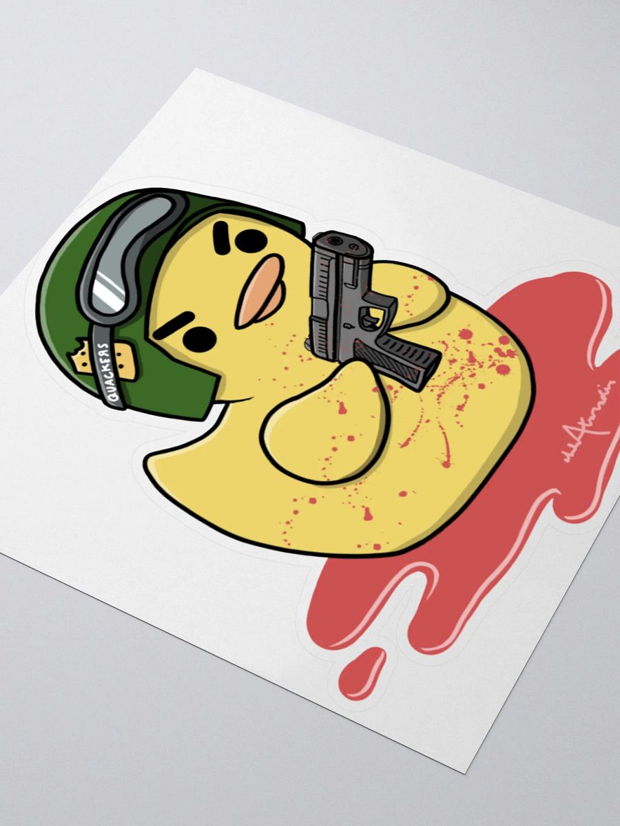 SGT Quackers Spooky Sticker product image (7)