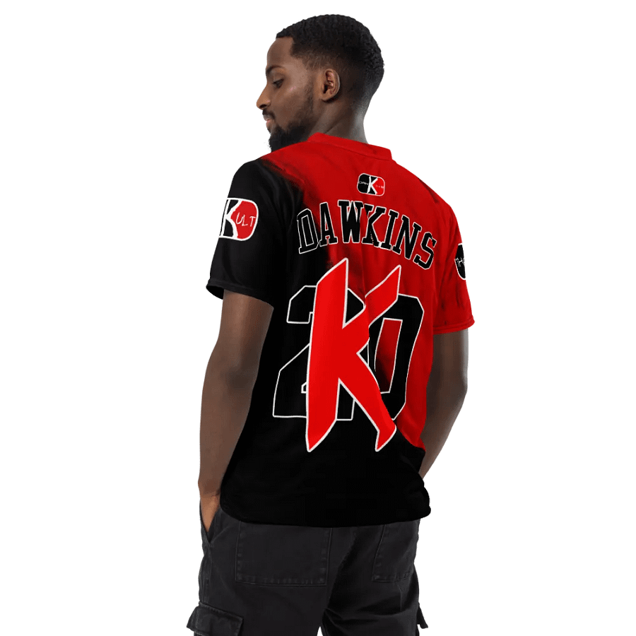 The KULT Red Brush Jersey product image (5)