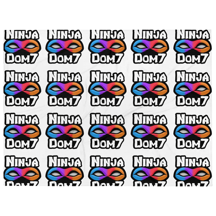 Ninja Throw Blanket product image (2)