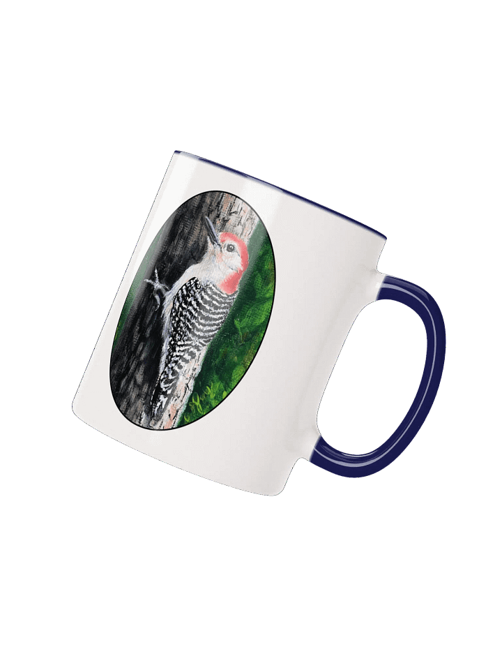Vibrant Woodpecker Ceramic Mug product image (1)