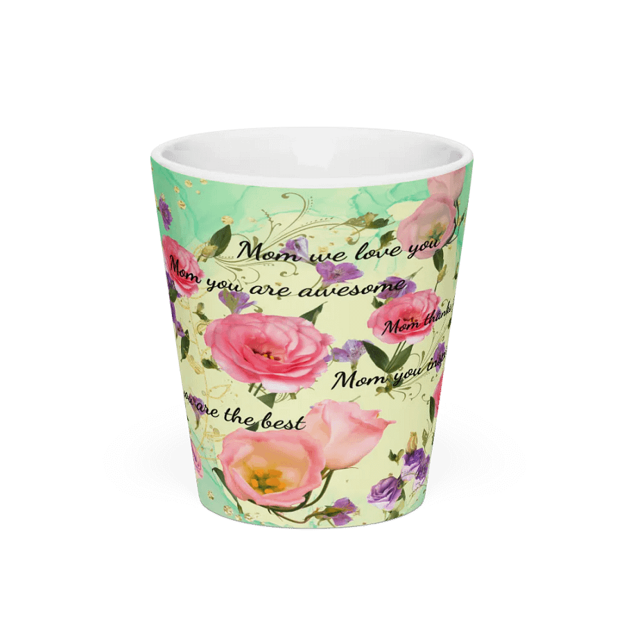 love mom Latte Mug gift for mom on mothersday product image (3)