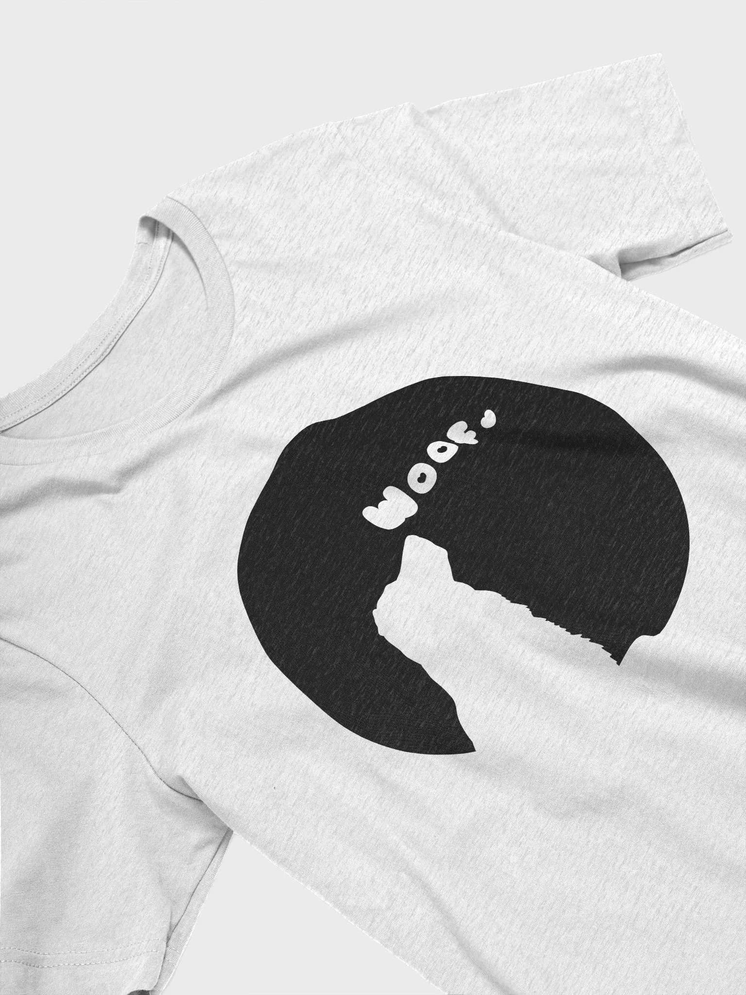 Woof Silhouette Graphic Tee product image (24)