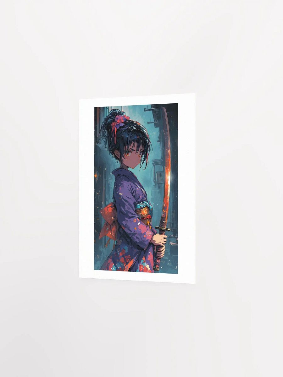 Samurai Girl Spirit Wall Art Poster product image (3)