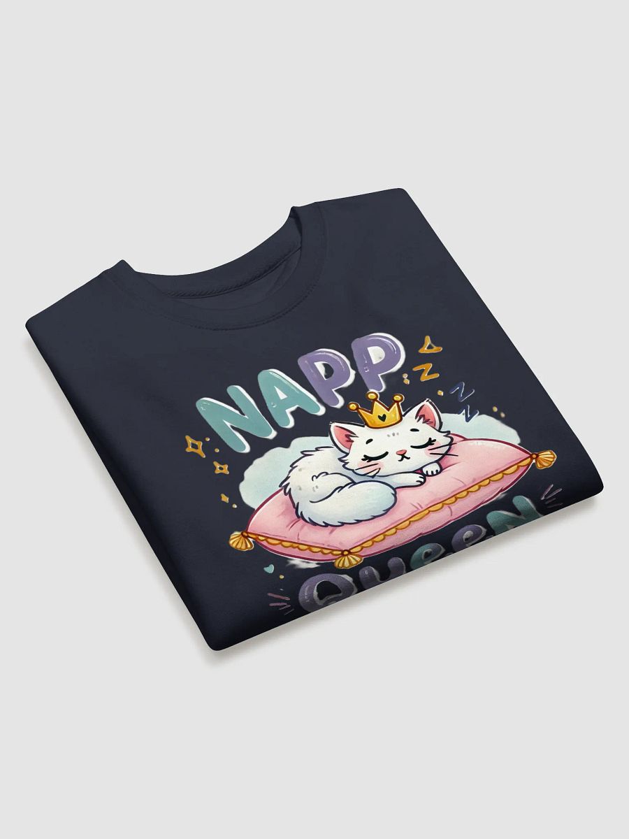 Napping Queen Cat Sweatshirt product image (21)
