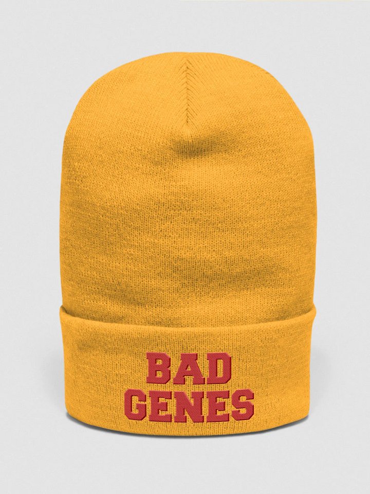Bad Genes embroidered beanie product image (2)