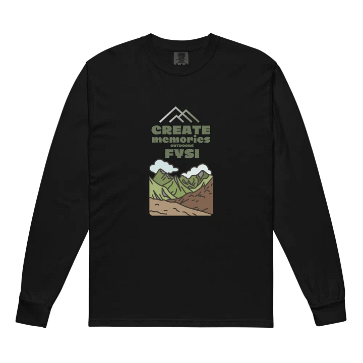 Memories Outdoors Organic Long Sleeve t-shirt product image (2)