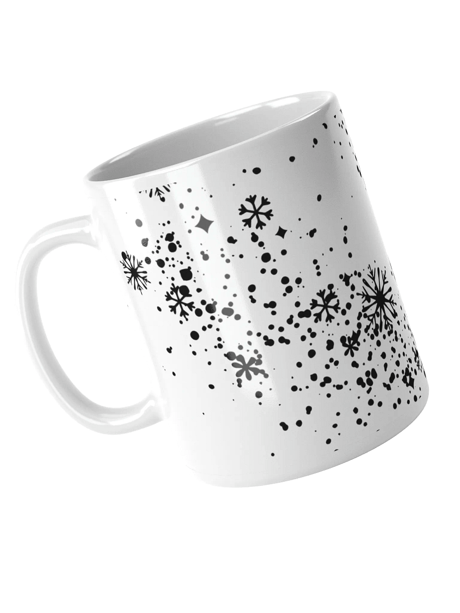 Starry Snowflake White Glossy Mug product image (9)