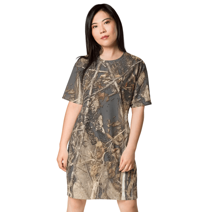 T-Shirt Dress - Dead Split - It Happennnns Camo product image (1)