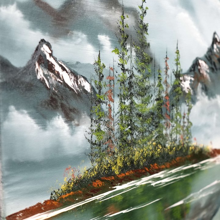 The Peaceful Escape (Original) 16x20 Canvas product image (2)