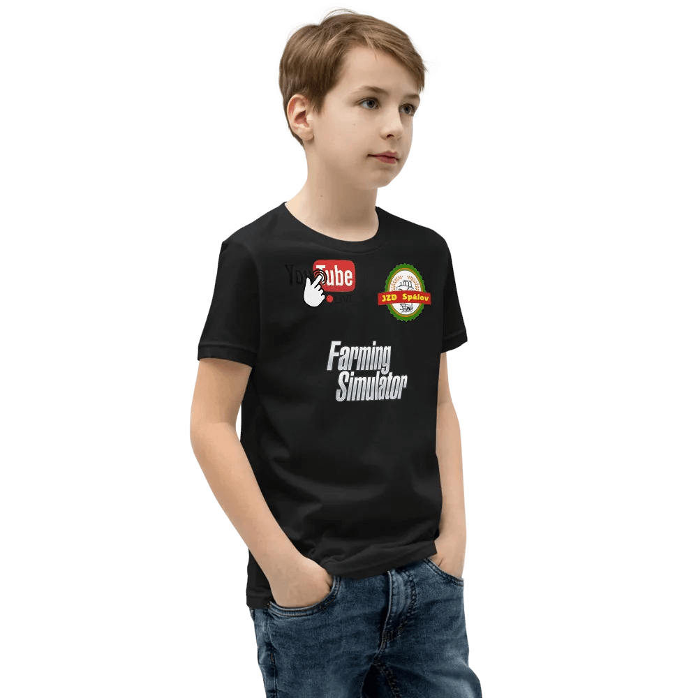 Bella+Canvas Youth Tričko s krátkým rukávem - Spálov product image (2)