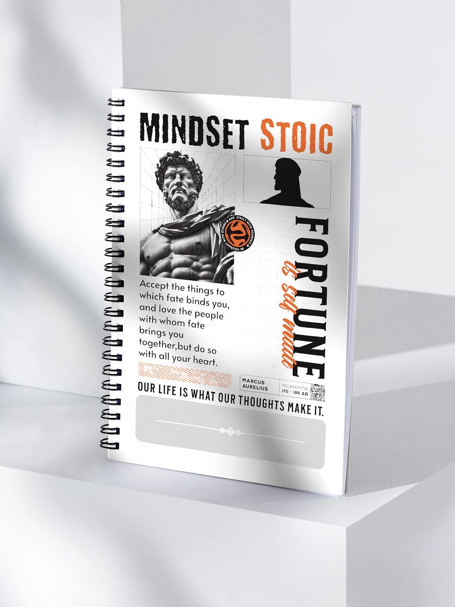 Our Life Is What Our Thoughts Make It – Stoic Journal Notebook product image (4)
