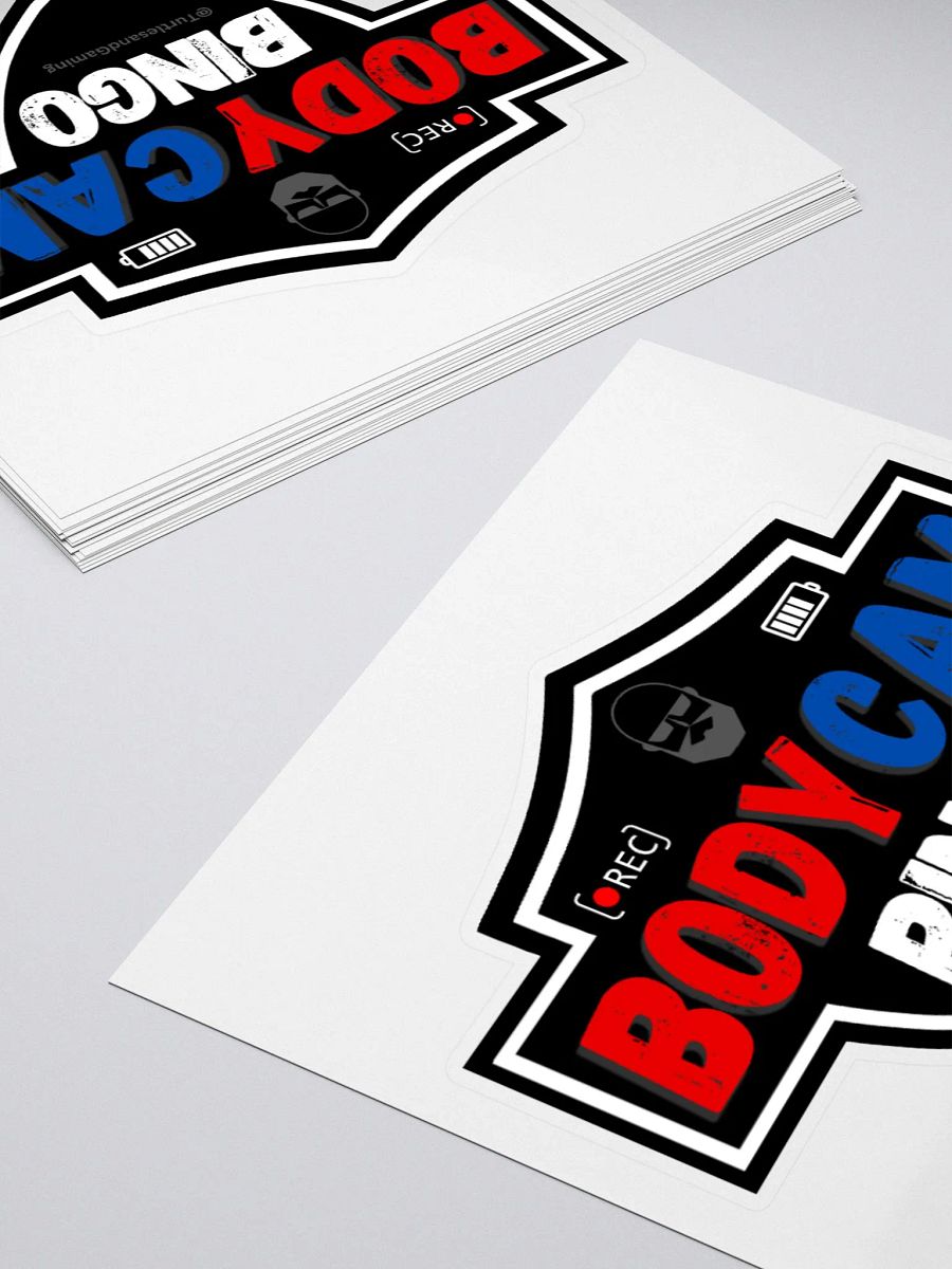 Bodycam Bingo Sticker product image (4)