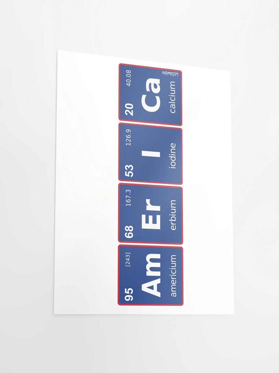 AMERICAN PERIODIC TABLE product image (3)