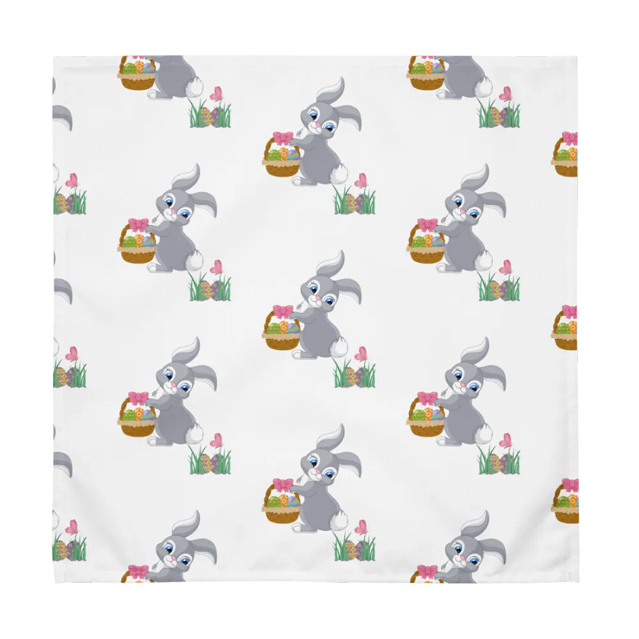 Easter Bunny Cloth Napkin Set (4) product image (3)