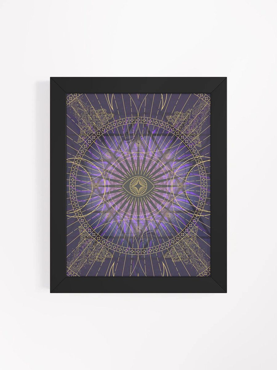 Mystical Radiance Framed Poster product image (4)