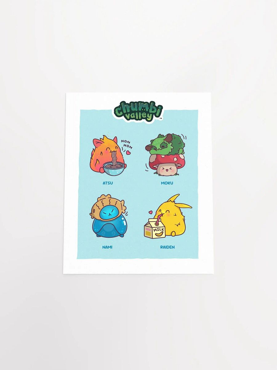 Chumbi Besties Paper Poster product image (4)