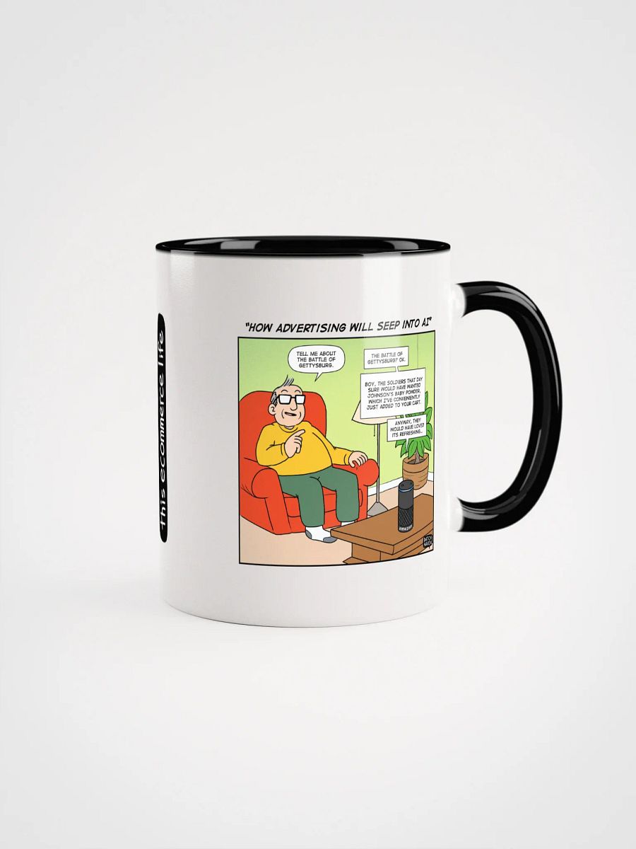 "How advertising will seep into AI" mug product image (1)