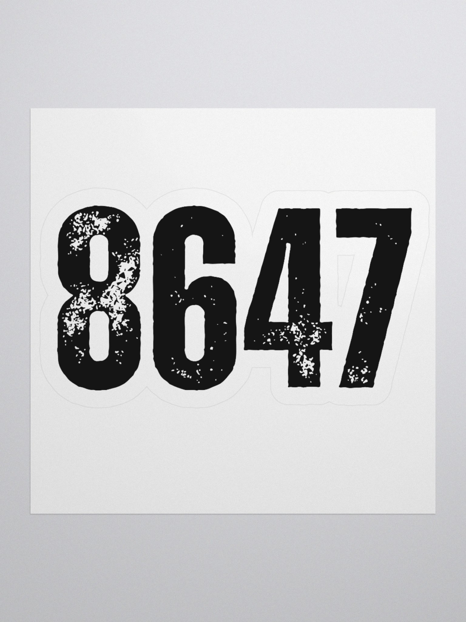 86 47 Kiss Cut Sticker product image (3)