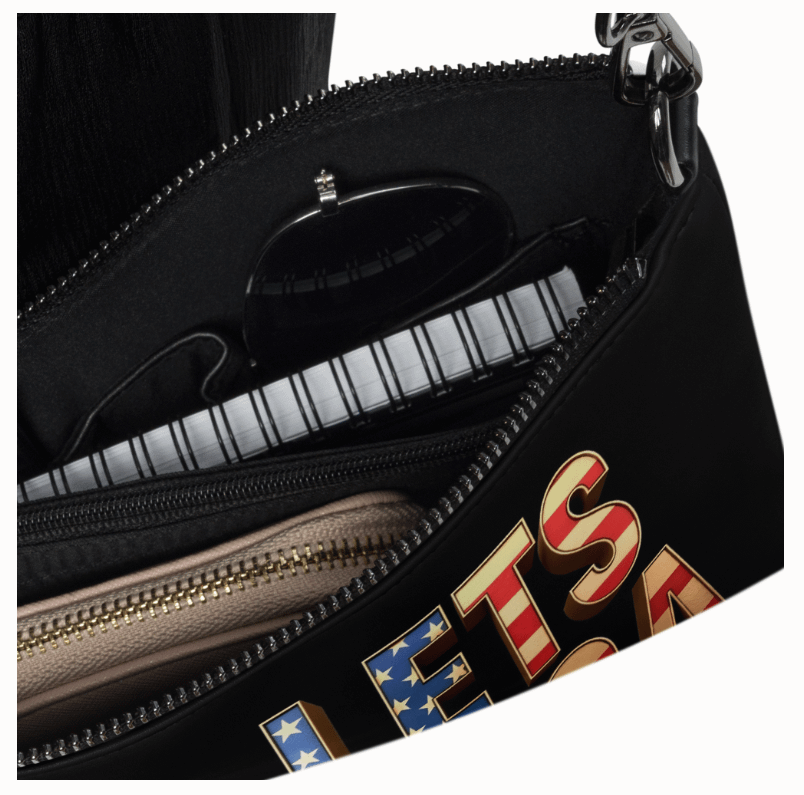Patriotic Lets Maga Crossbody Bag product image (4)