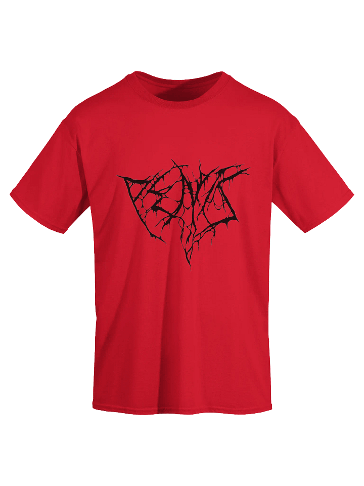 Band logo (black) unisex tee product image (8)
