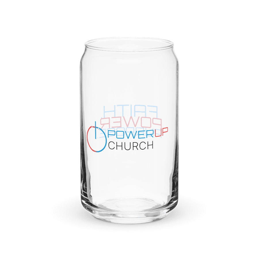 Power Up Church – Can Glass (Faith. Power. Purpose.) product image (1)