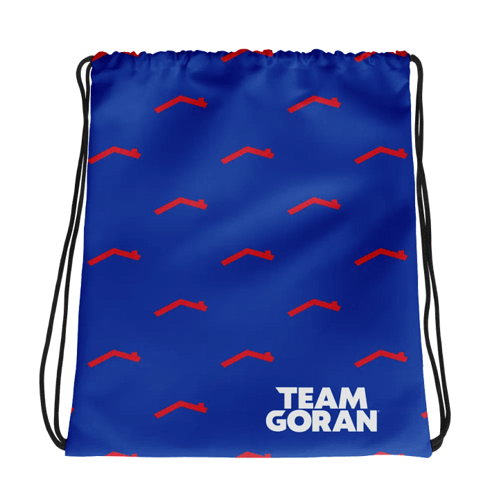 Team Goran Red Roof Drawstring Bag product image (1)