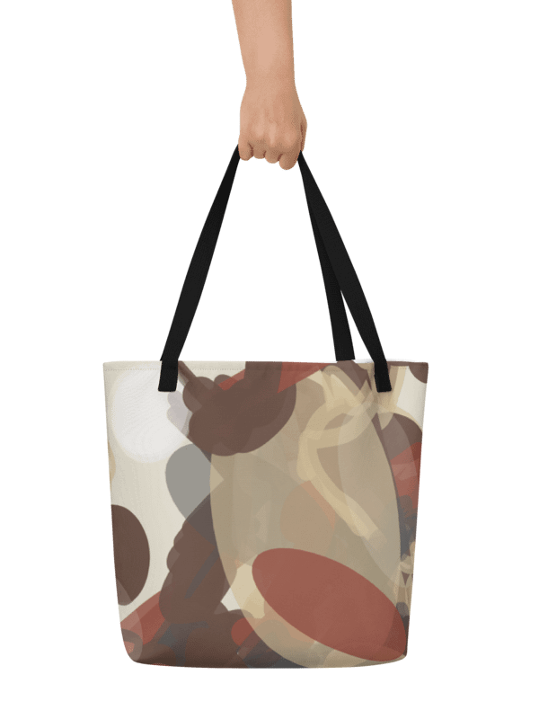 Abstract Impressions Large Tote Bag product image (4)