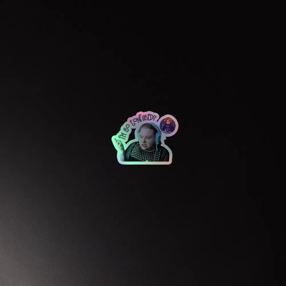 I'm so confused? sticker product image (4)