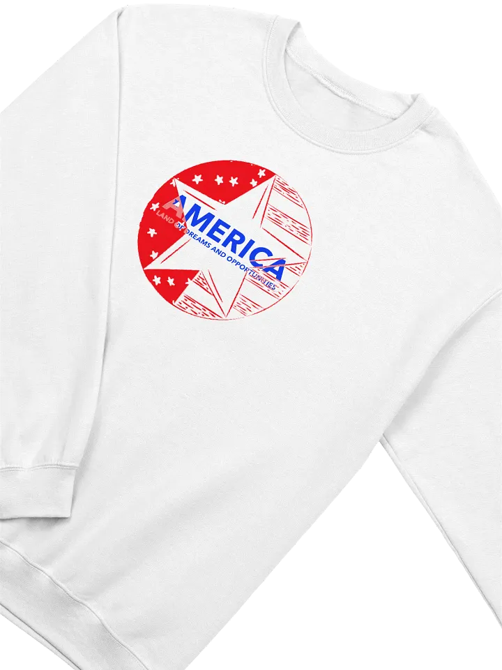 America Star Crewneck Sweatshirt product image (13)