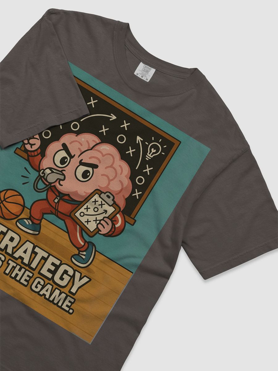 Strategy Wins The Game - Gaming Strategy Heavyweight T-Shirt product image (3)
