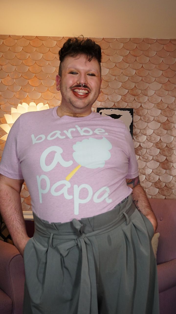 barbe a papa tee (blue print) product image (8)