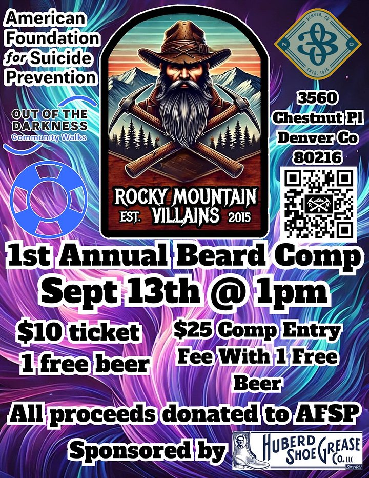 Beard Competition Ticket 2025 product image (1)