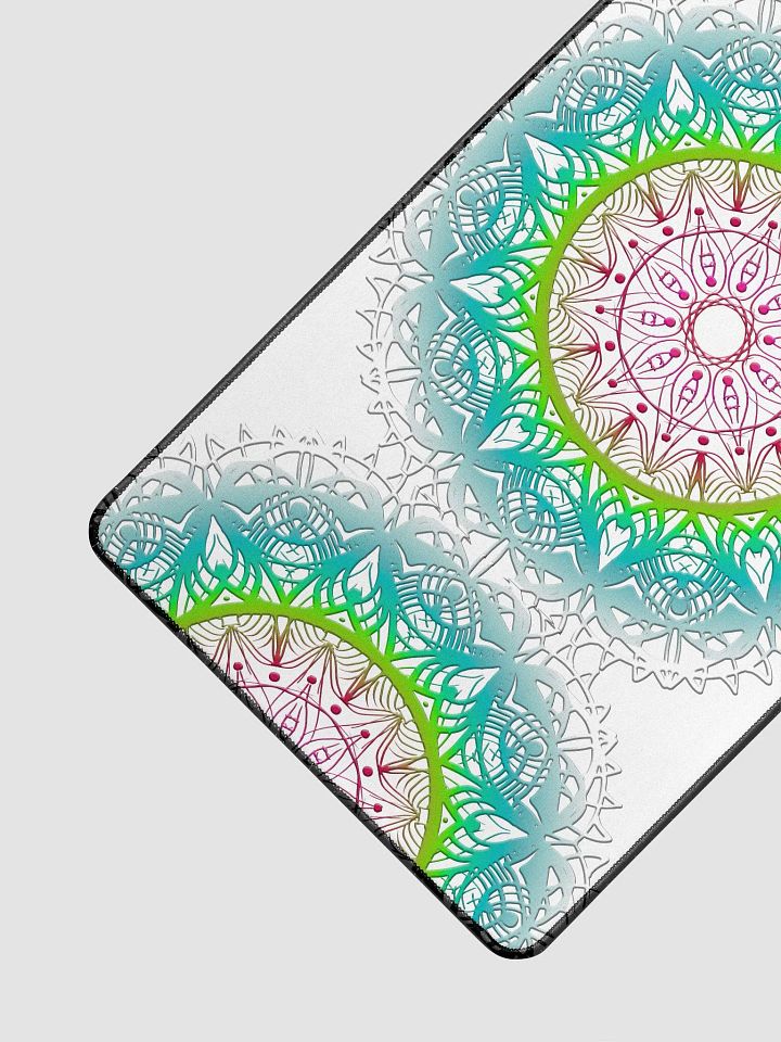 Vibrant Mandala Desk Mat product image (1)